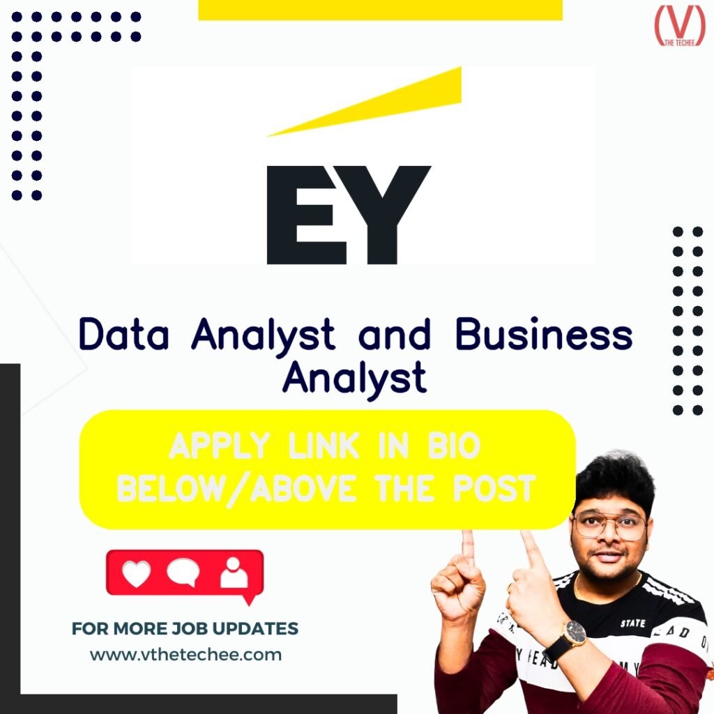 Data Analyst and Business Analyst at Ernst & Young (EY)