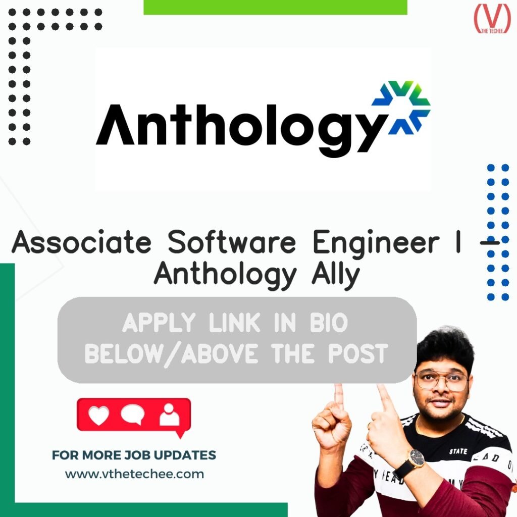 Associate Software Engineer I - Anthology Ally at Anthology