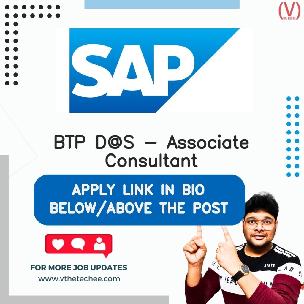 BTP D@S - Associate Consultant at SAP