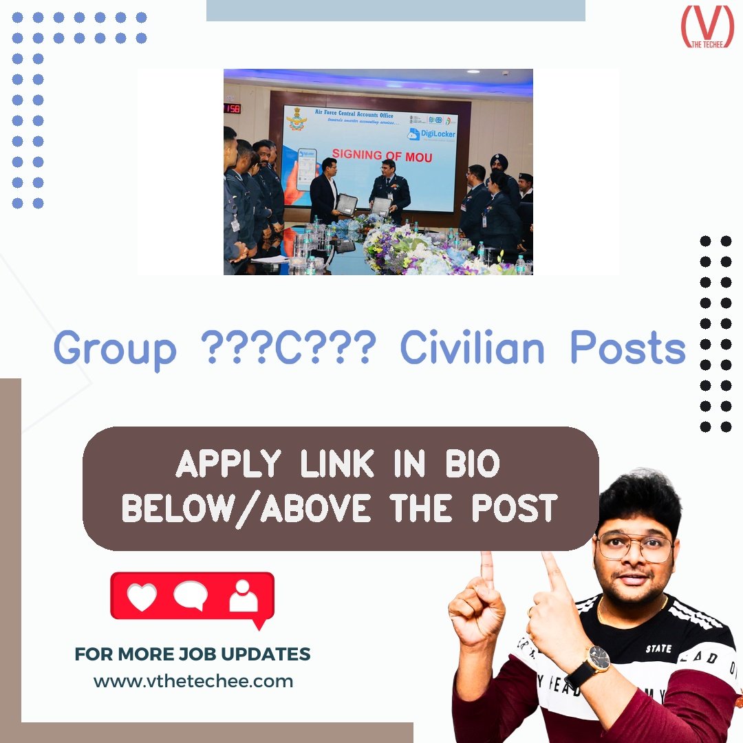 AIR FORCE CENTRAL ACCOUNTS OFFICE hiring poster vthetecheejobs