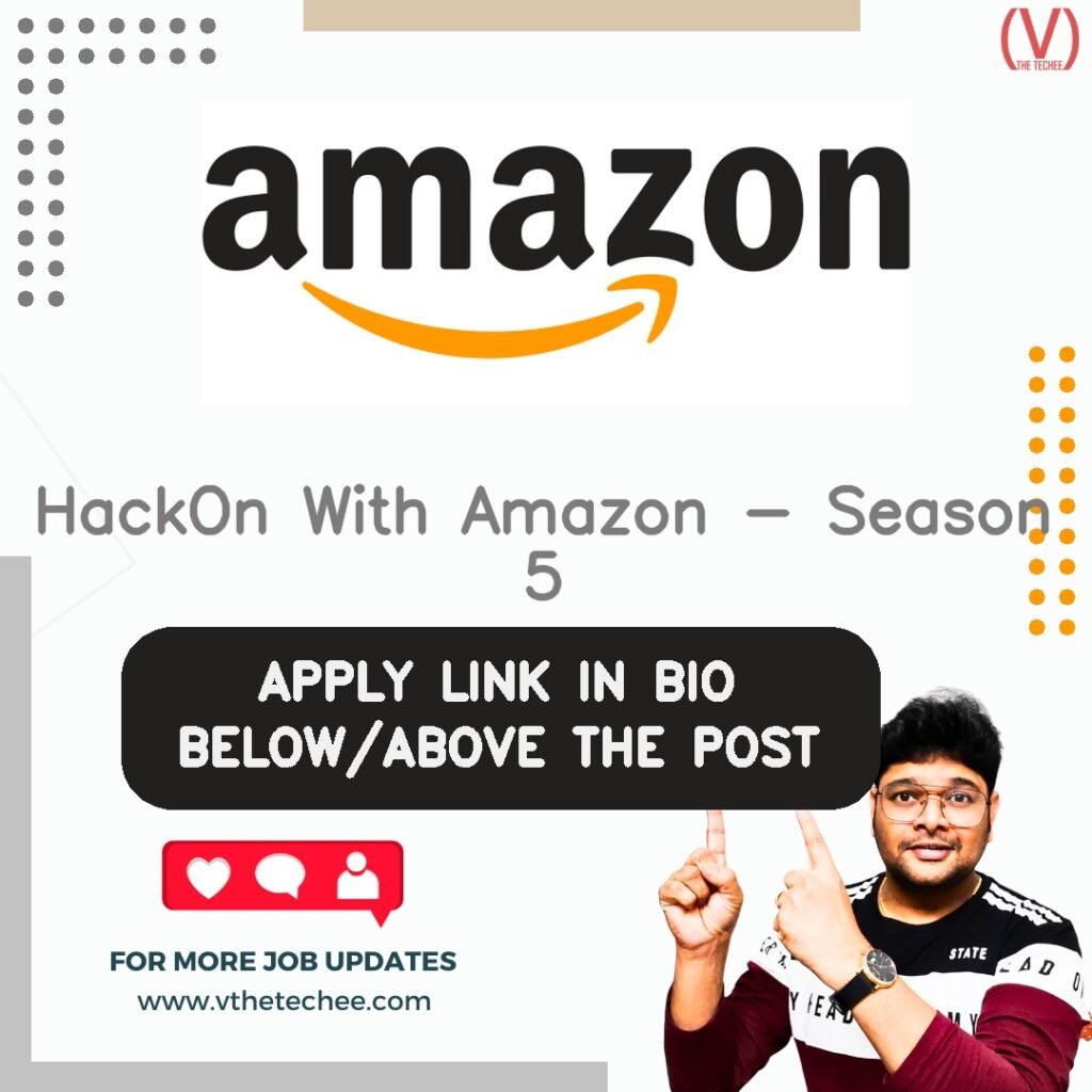 HackOn With Amazon - Season 5 at Amazon