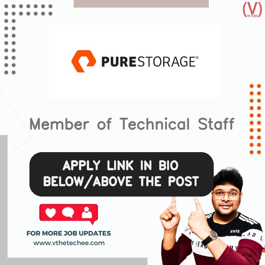 Member of Technical Staff at Pure Storage