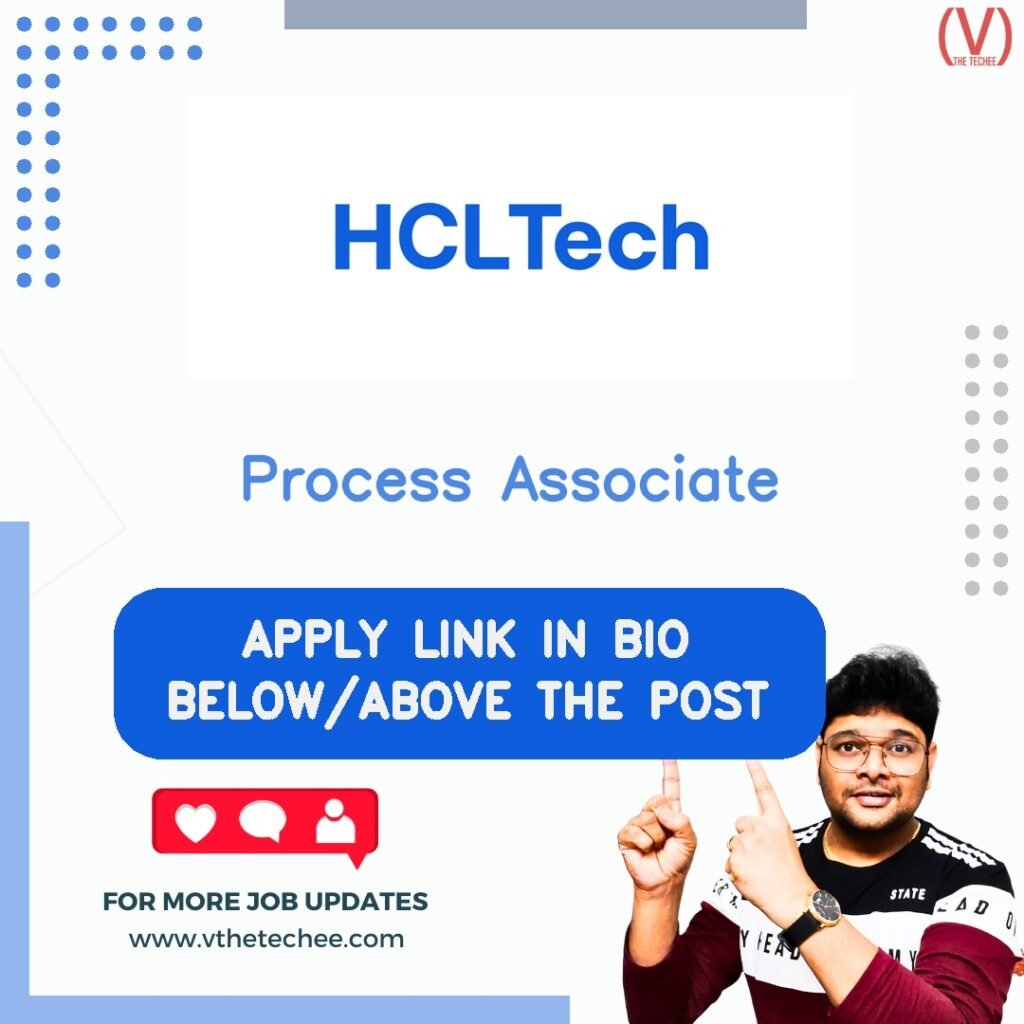 Process Associate at HCLTech
