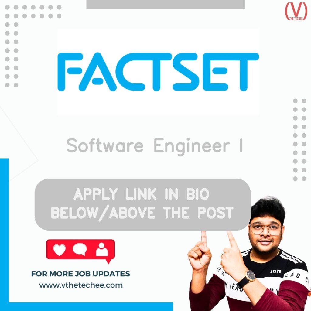 Software Engineer I at FactSet