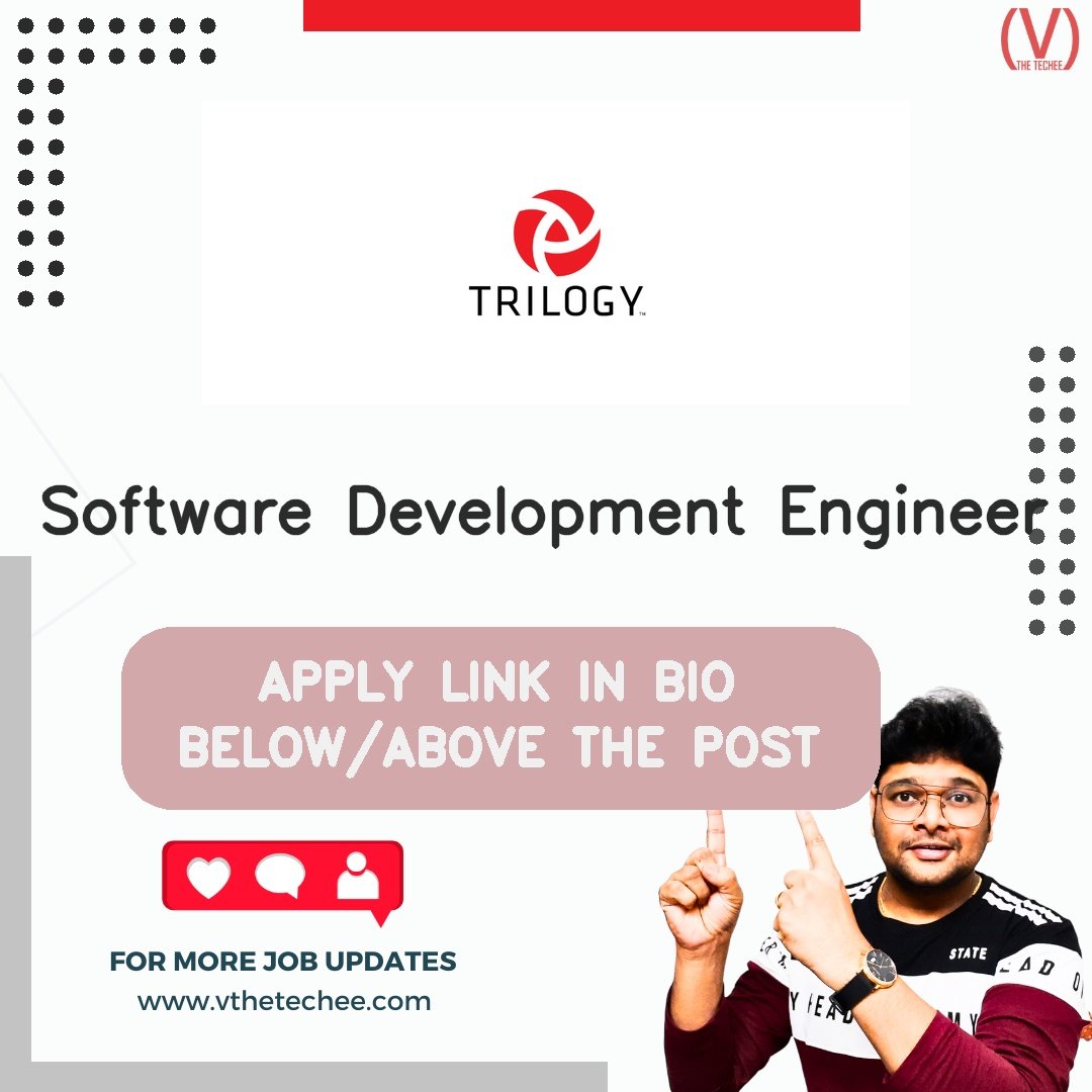 Trilogy Innovations hiring poster vthetecheejobs