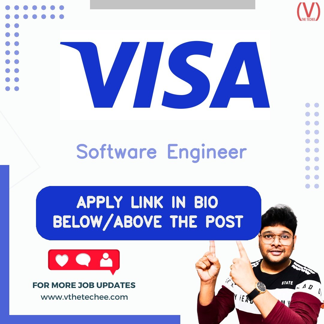 Visa hiring poster vthetecheejobs