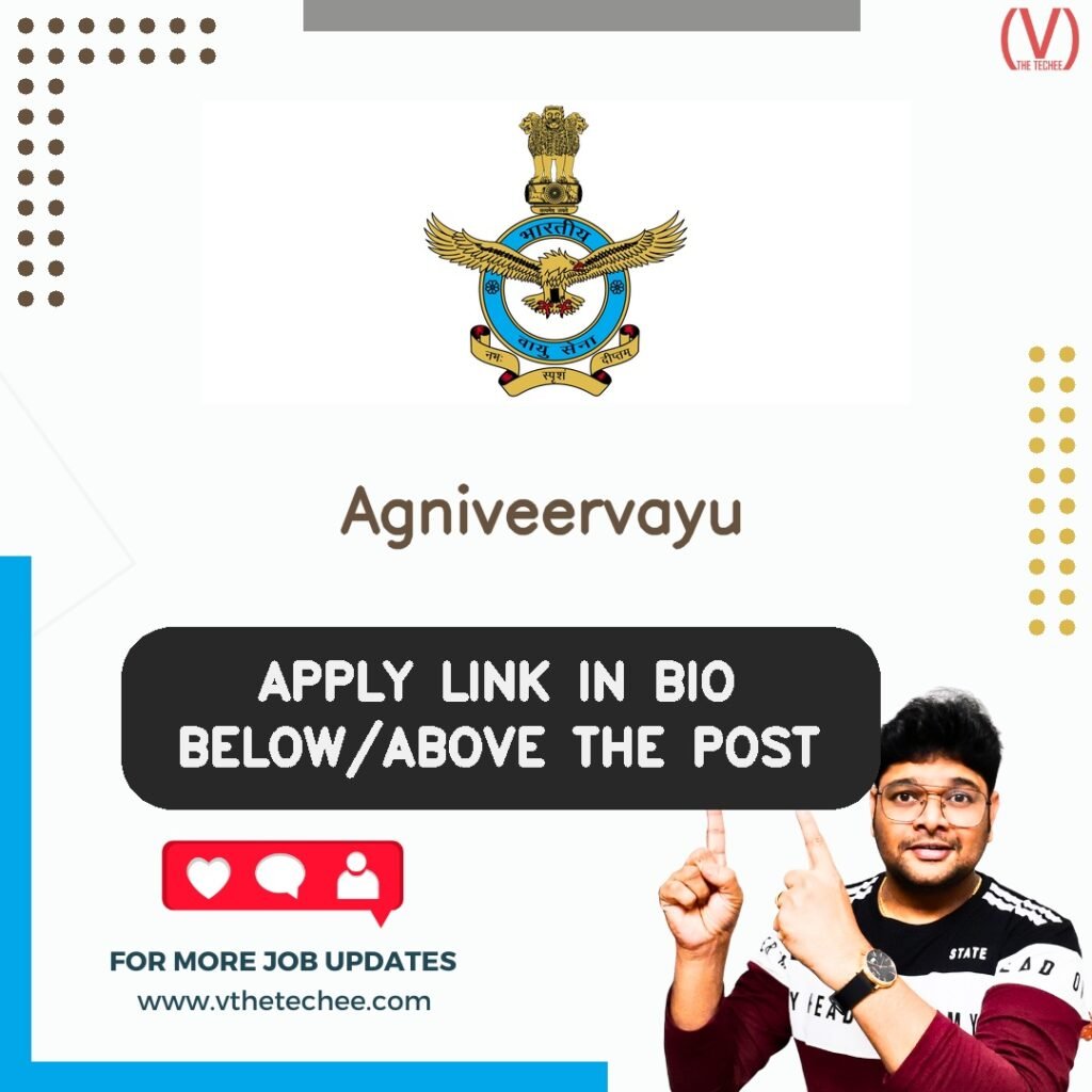 Agniveervayu at Indian Air Force (IAF)