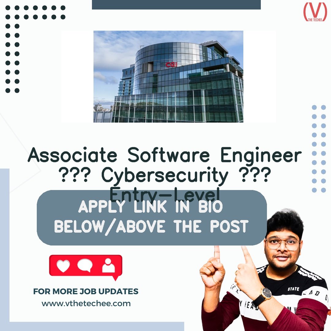 CGI hiring poster vthetecheejobs