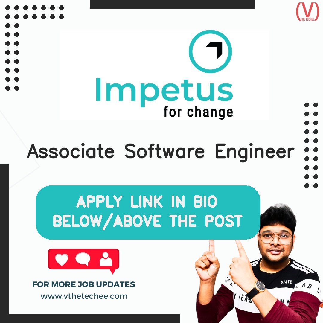 Impetus hiring poster vthetecheejobs