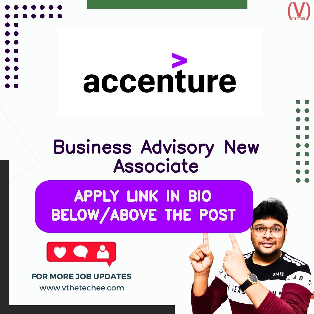 Accenture hiring poster vthetecheejobs