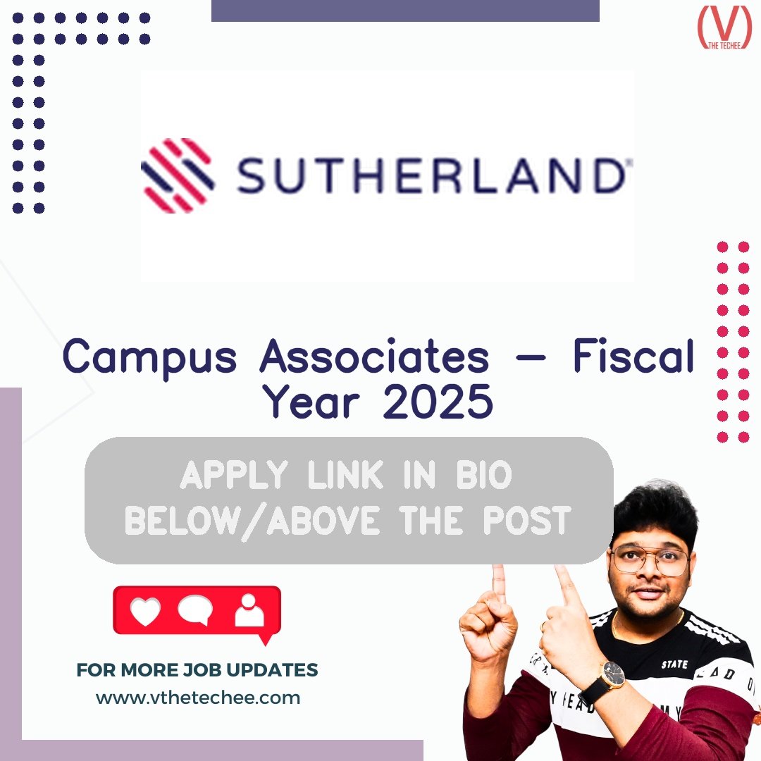 Sutherland hiring poster vthetecheejobs