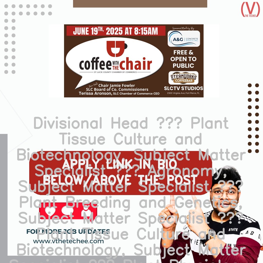 Coffee Board hiring poster vthetecheejobs