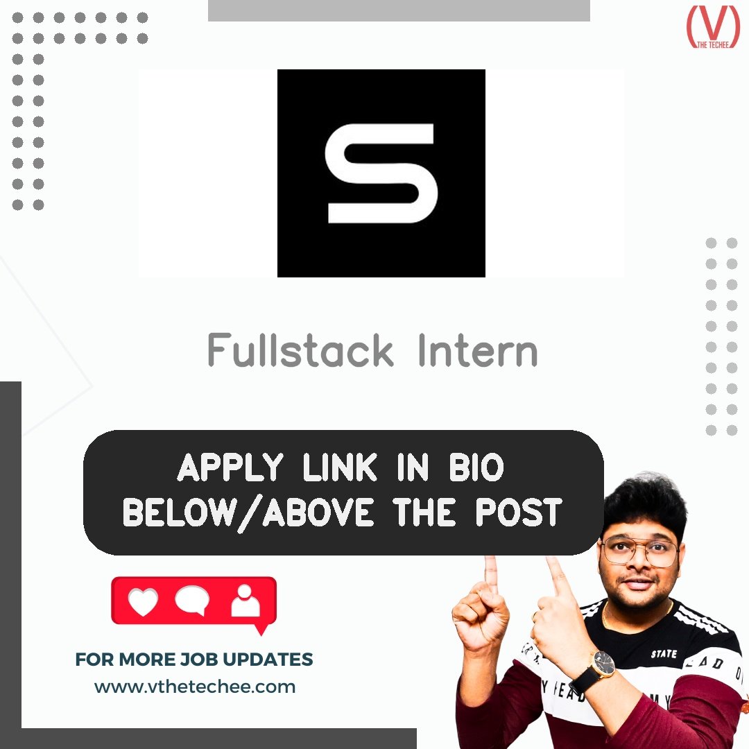 Sprinto hiring poster vthetecheejobs