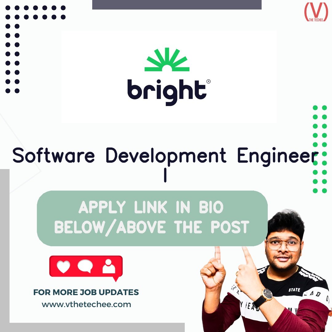 Brightmoney hiring poster vthetecheejobs