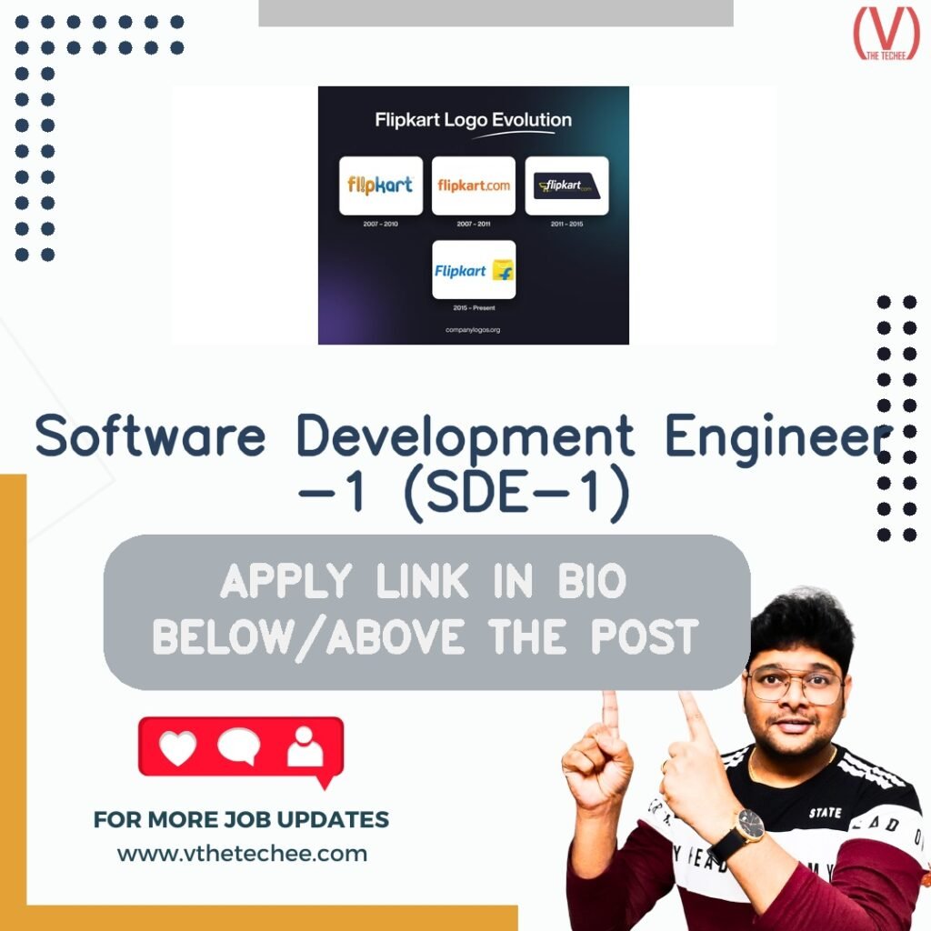 Software Development Engineer -1 (SDE-1) at Flipkart