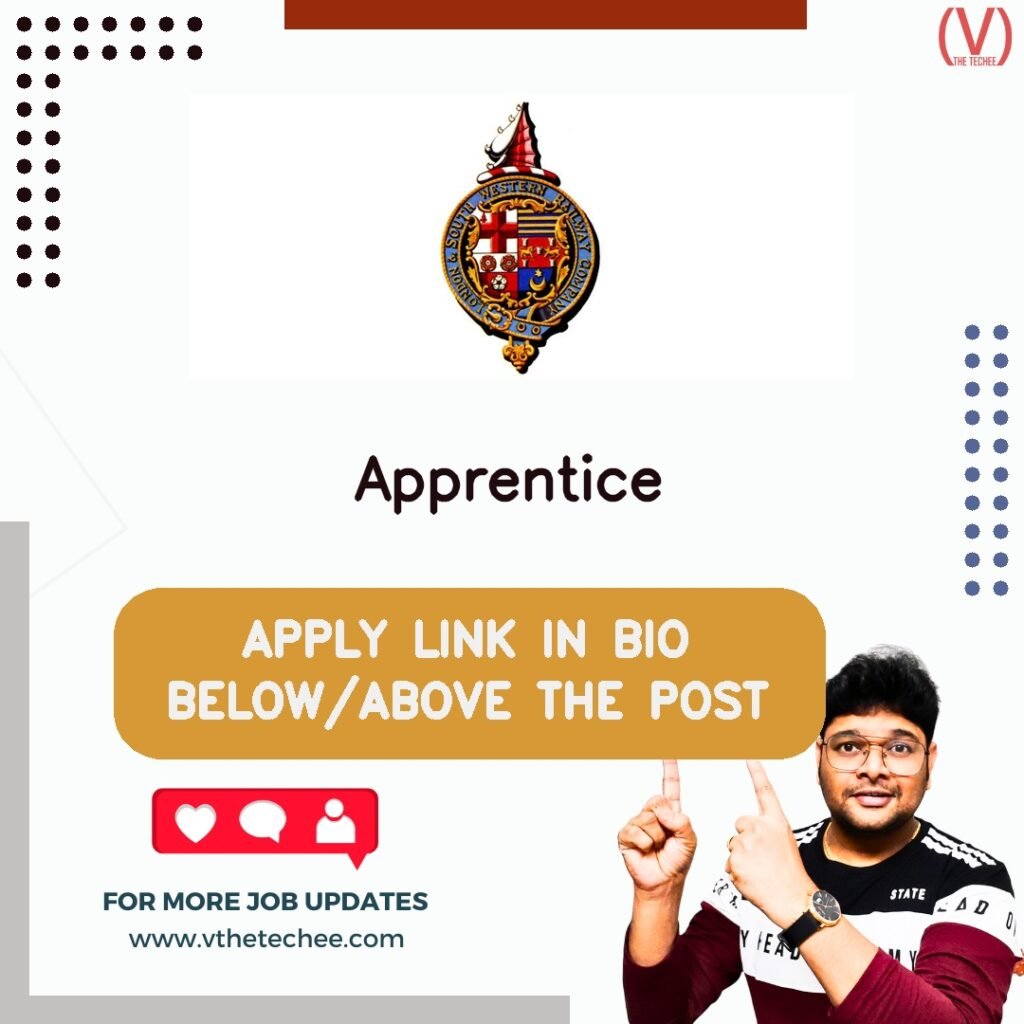 Apprentice at South Western Railway