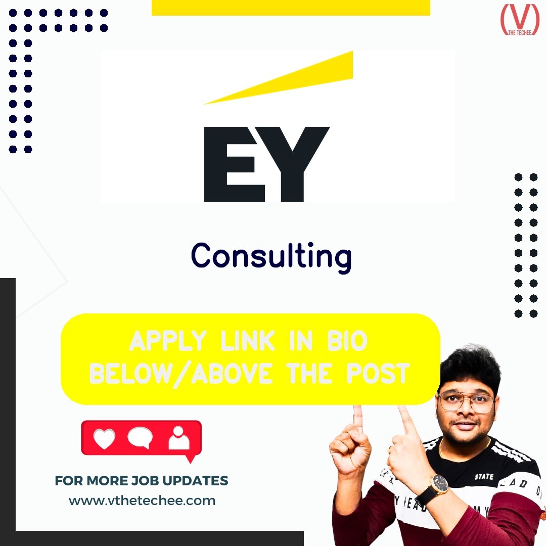 EY hiring poster vthetecheejobs