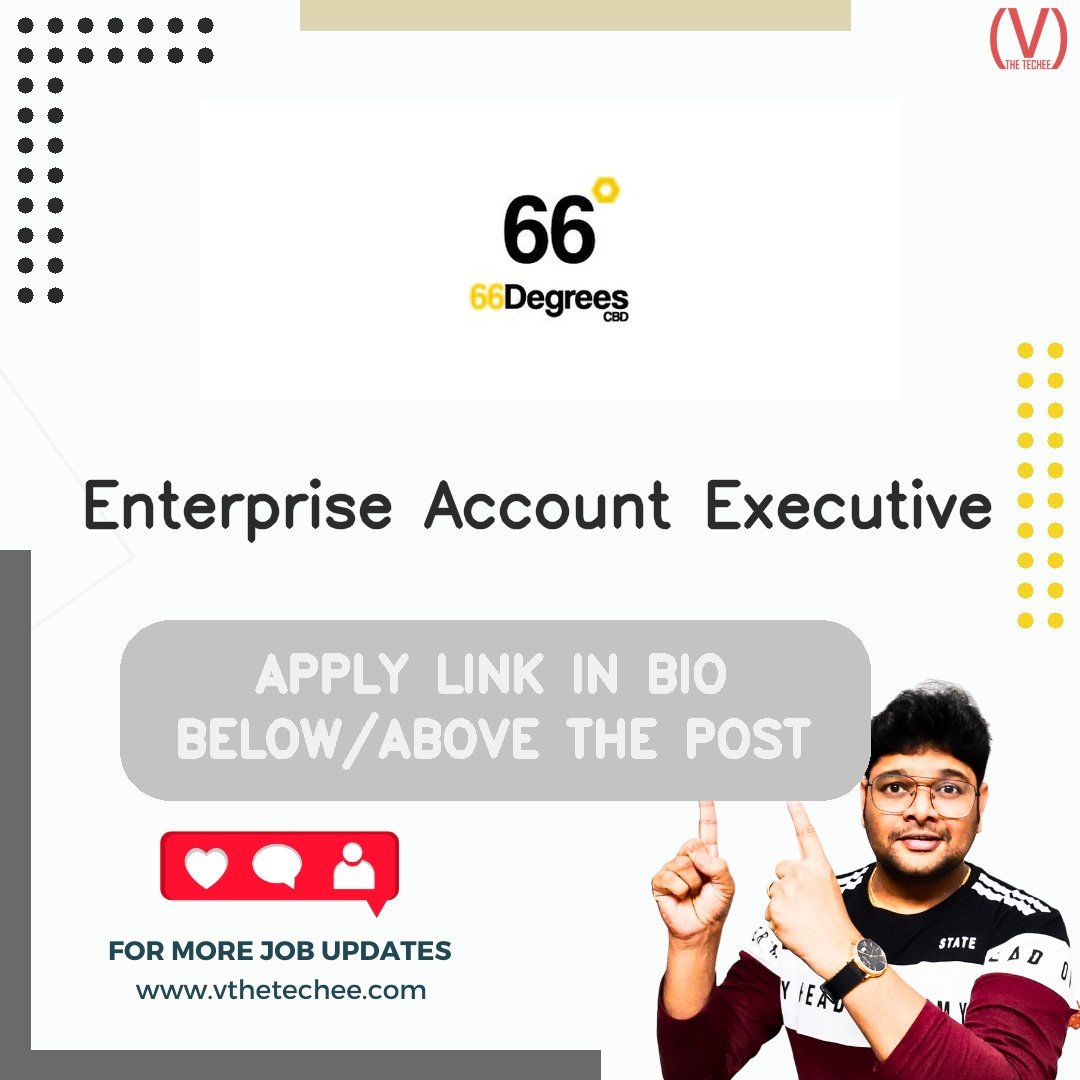 66degrees hiring poster vthetecheejobs