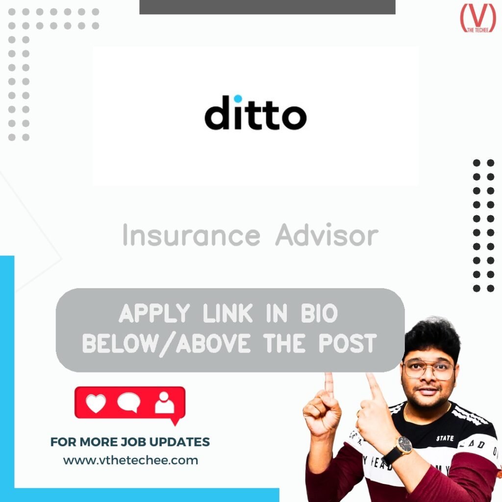 Insurance Advisor at Ditto