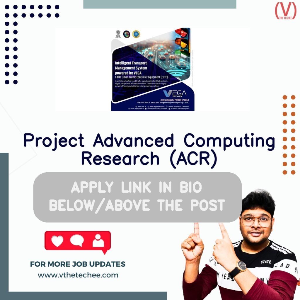 Project Advanced Computing Research (ACR) at CDACINDIA