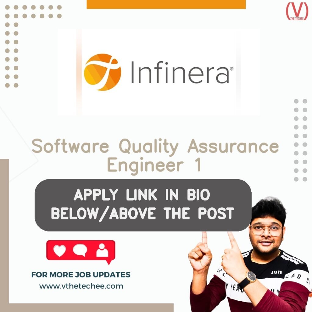 Software Quality Assurance Engineer 1 at Infinera