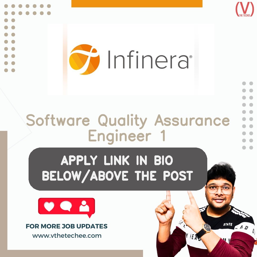Infinera hiring poster vthetecheejobs
