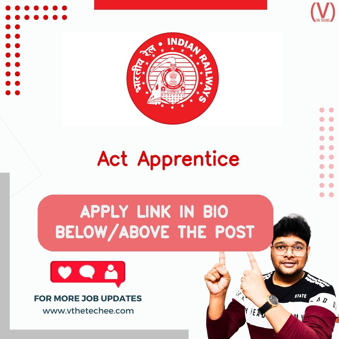 Southern Railway hiring poster vthetecheejobs