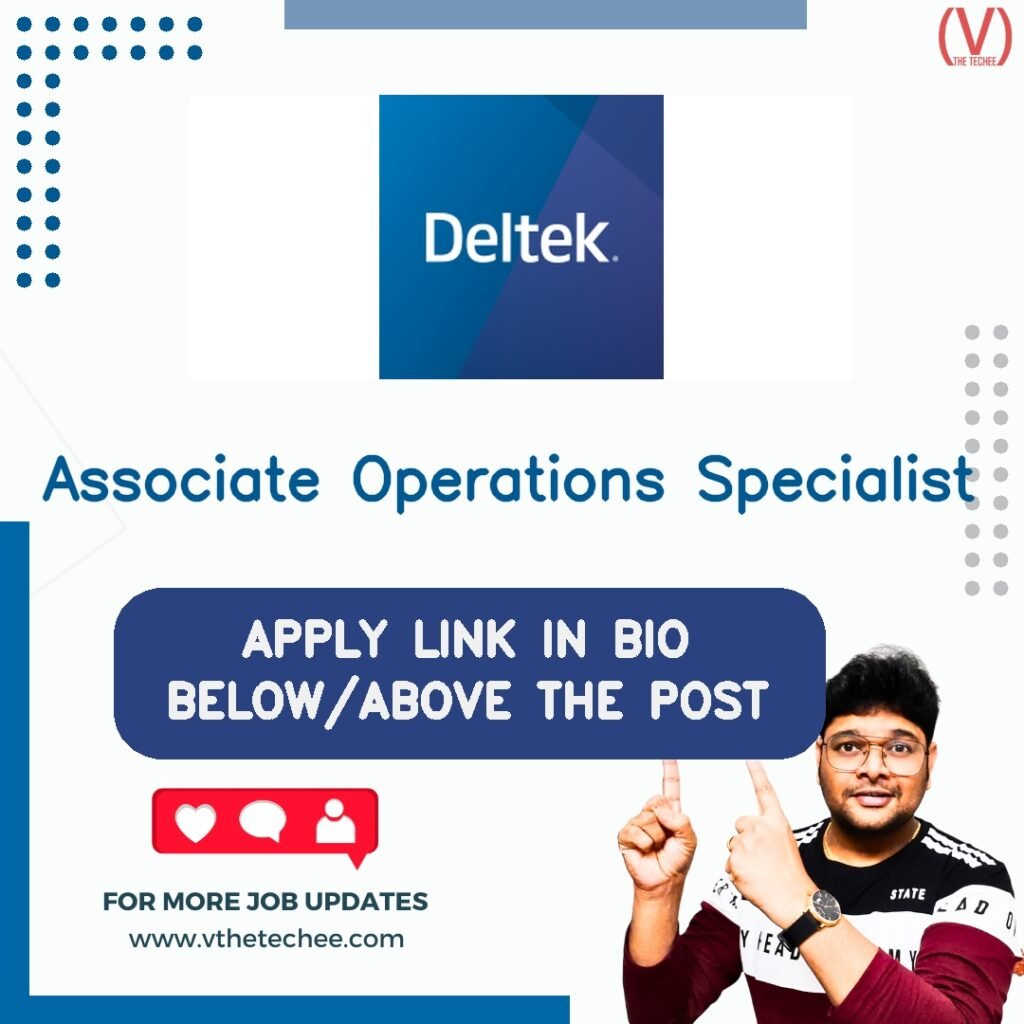 Associate Operations Specialist at Deltek