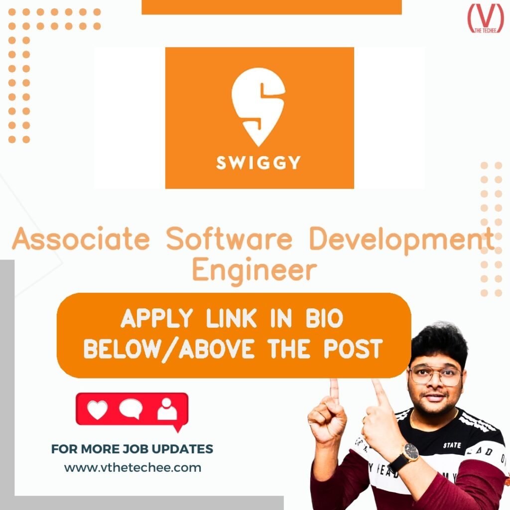 Associate Software Development Engineer at Swiggy