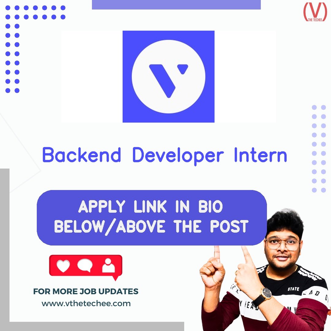 Volopay hiring poster vthetecheejobs