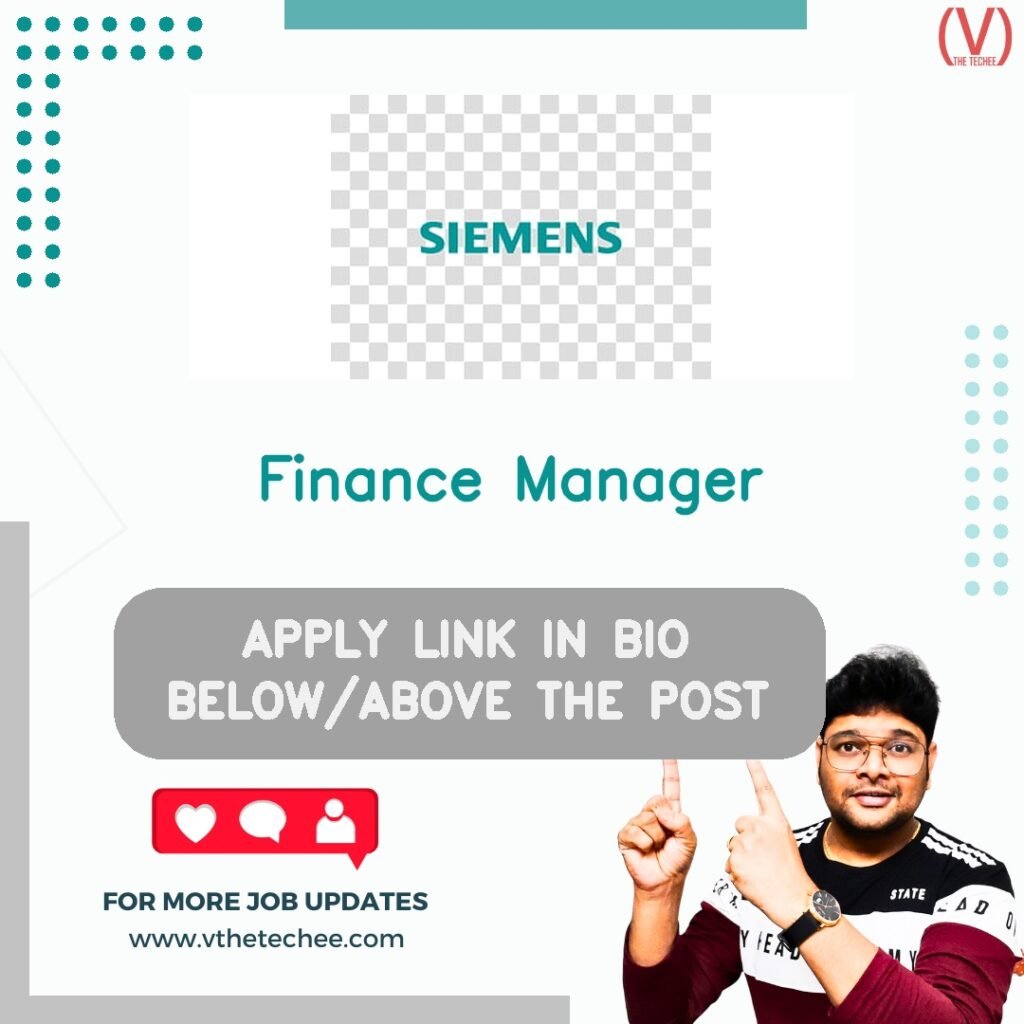 Finance Manager at Siemens