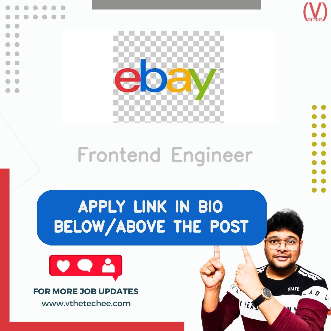 eBay hiring poster vthetecheejobs
