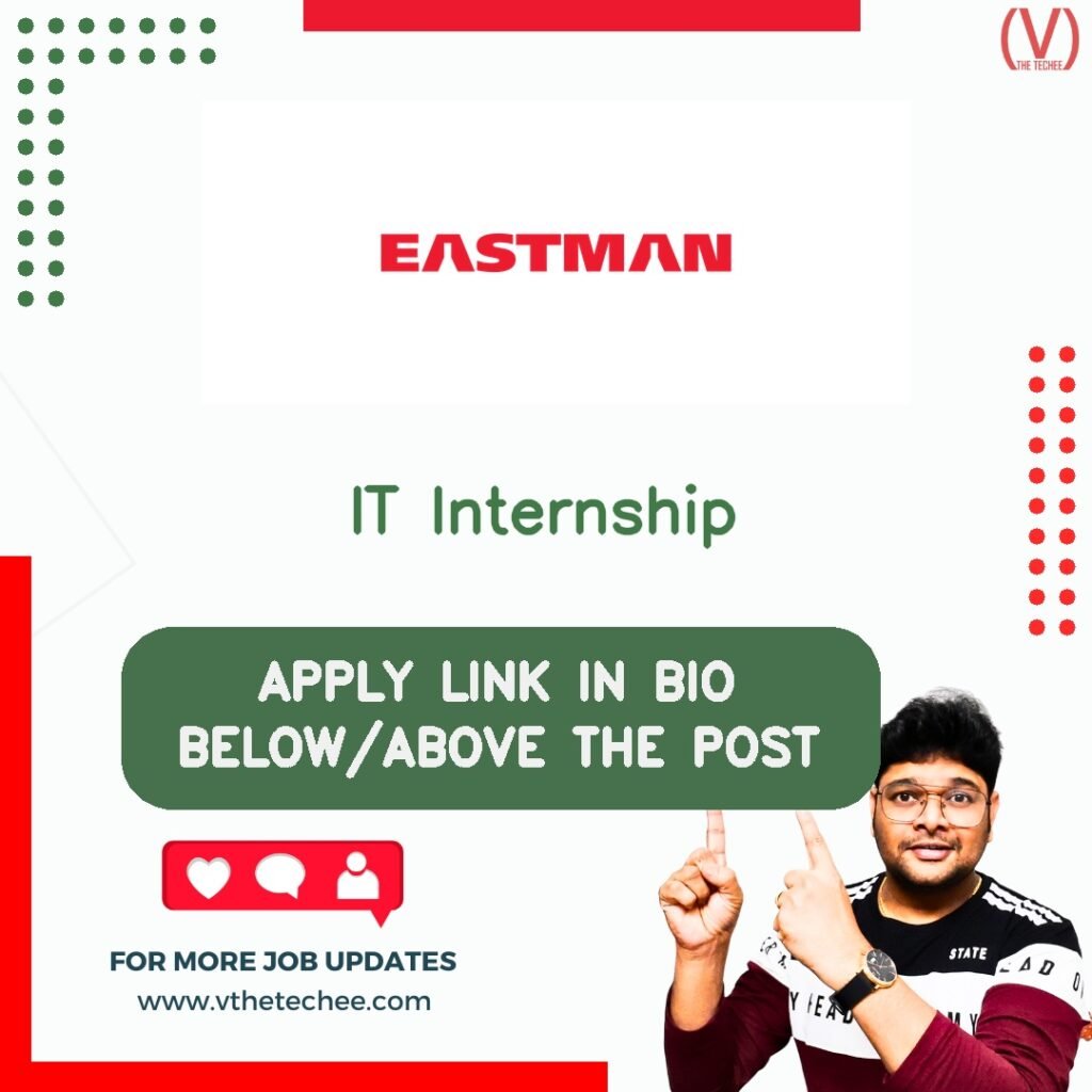 IT Internship at Eastman Chemical Company