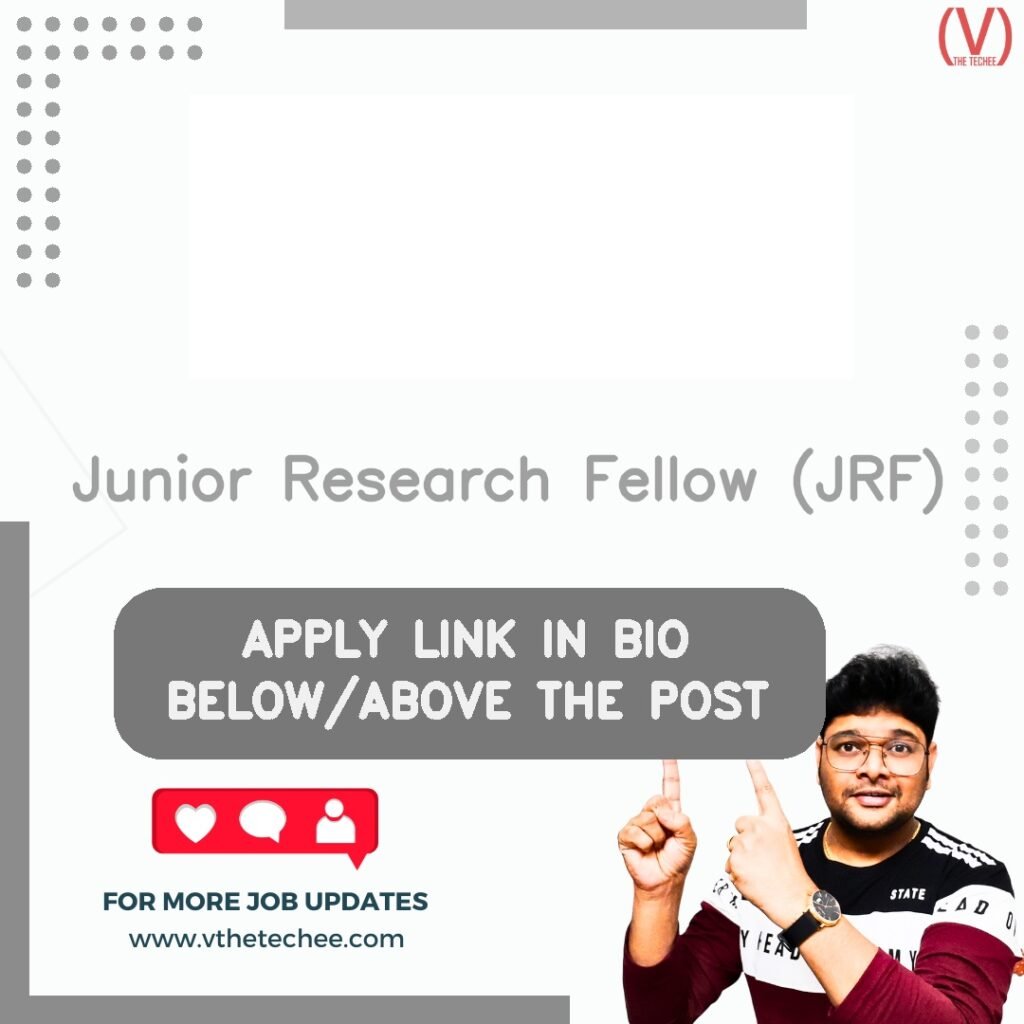 Junior Research Fellow (JRF) at DEFENCE RESEARCH & DEVELOPMENT ORGANISATION (DRDO) - NAVAL PHYSICAL AND OCEANOGRAPHIC LABORATORY (NPOL)