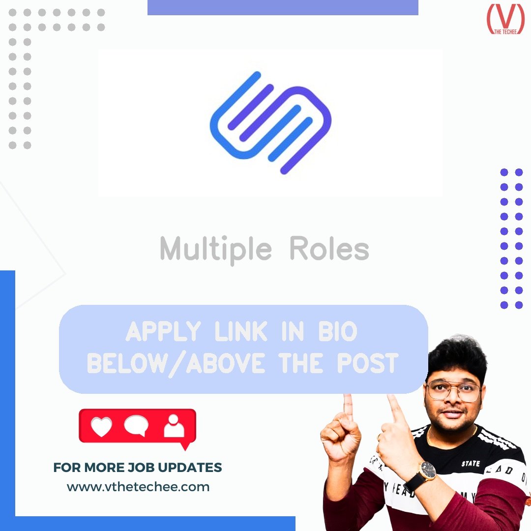 Superset Varsity hiring poster vthetecheejobs