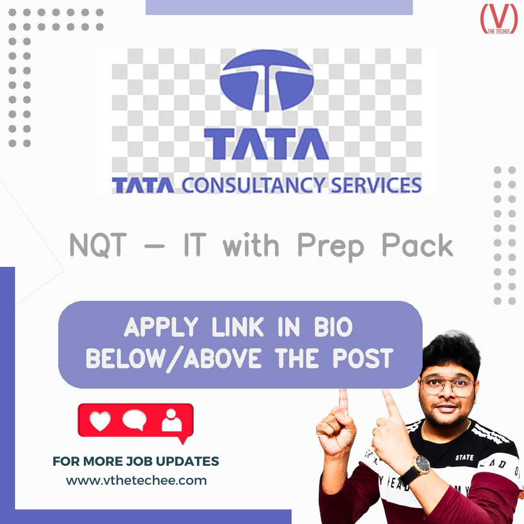 TCS iON hiring poster vthetecheejobs