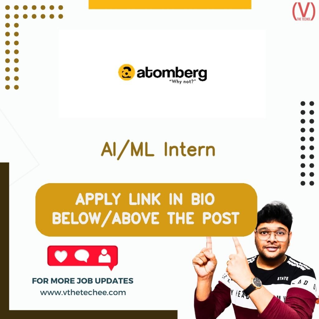 AI/ML Intern at Atomberg Technologies Pvt. Ltd.