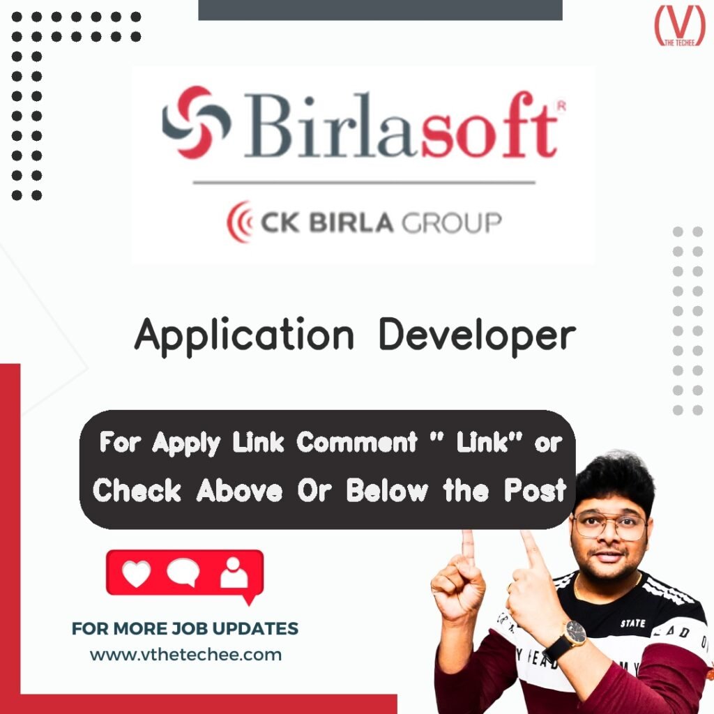 Application Developer at Birlasoft