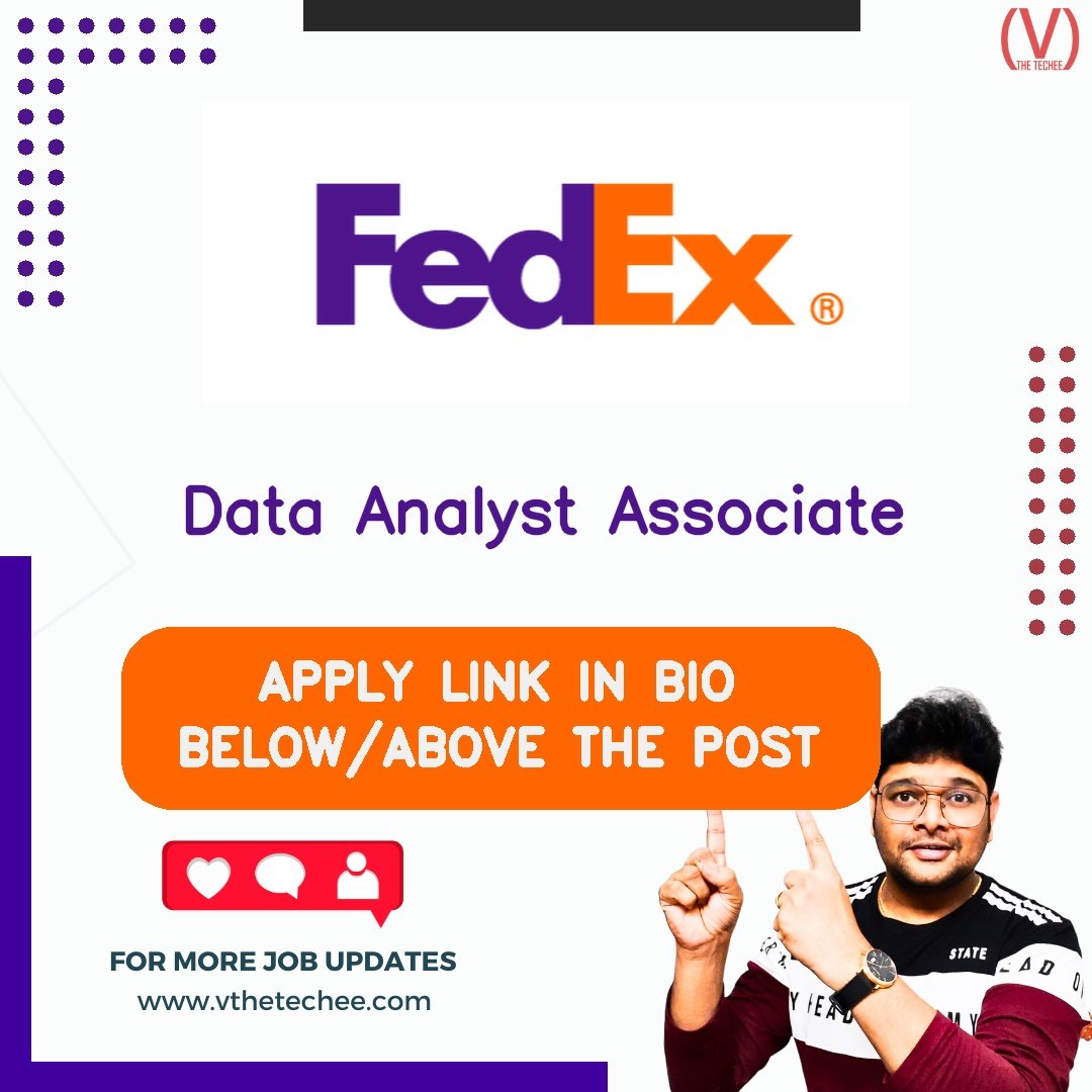 Federal Express Corporation AMEA hiring poster vthetecheejobs