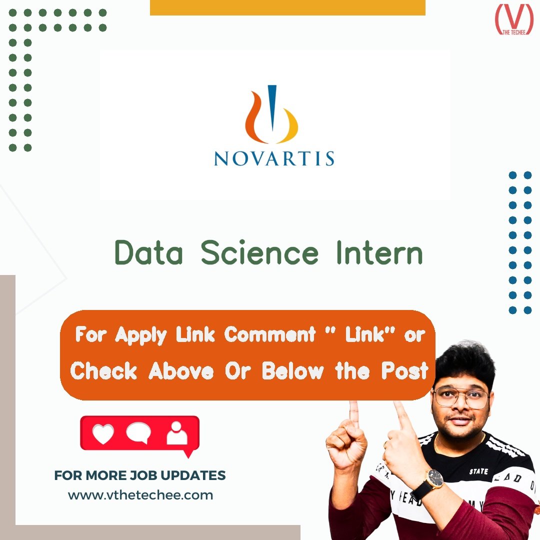 Novartis hiring poster vthetecheejobs