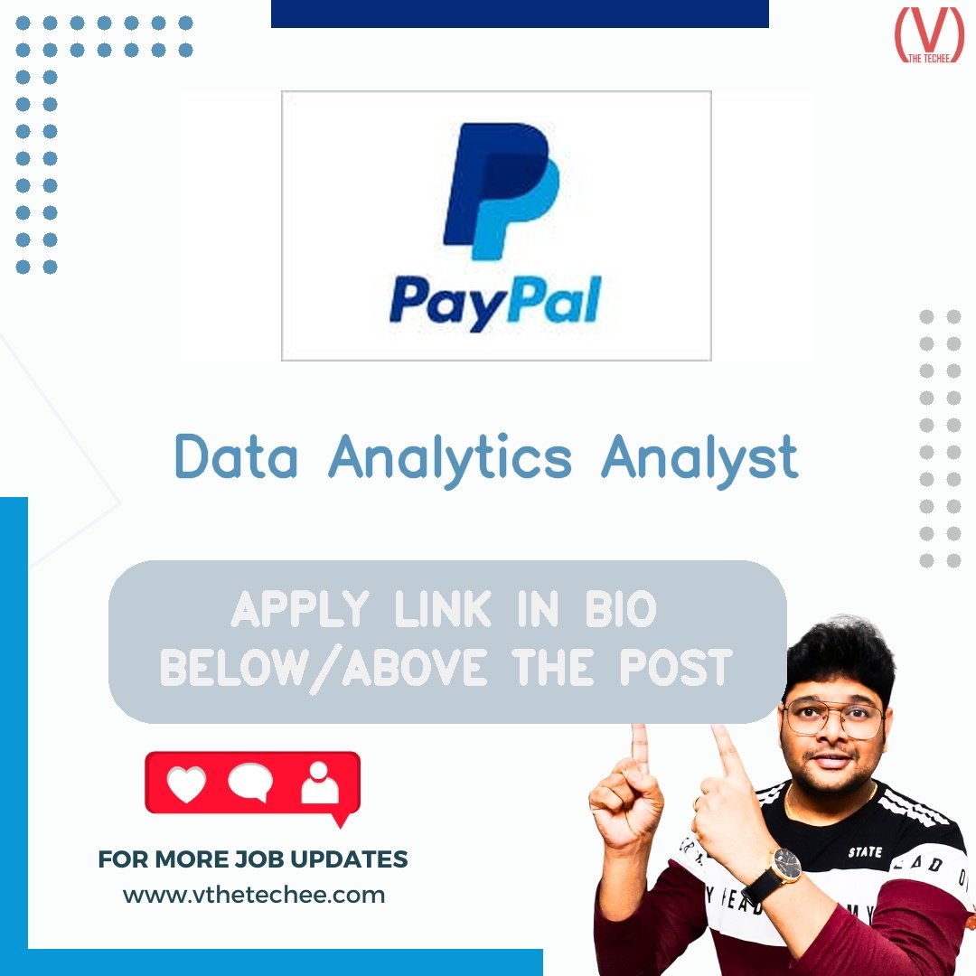 PayPal hiring poster vthetecheejobs