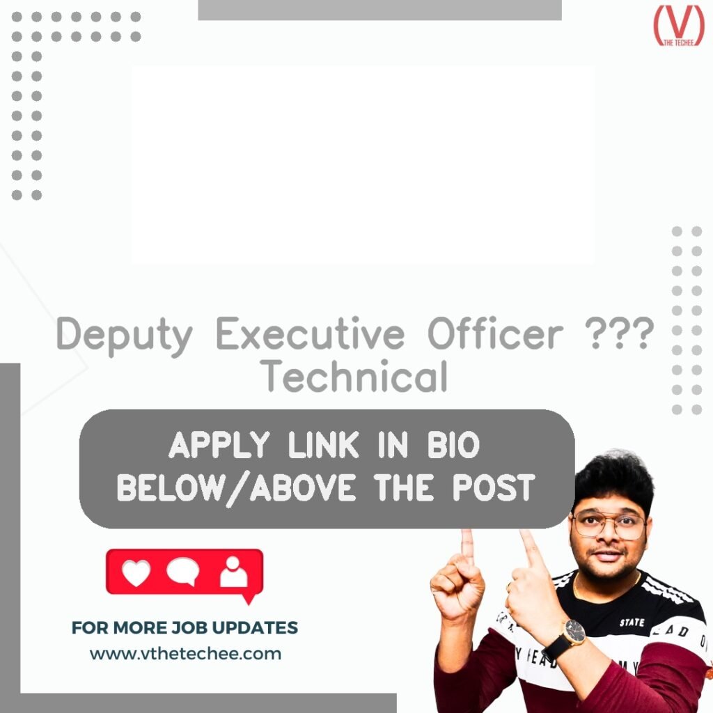 GOVERNMENT OF ANDHRA PRADESH / HEALTH, MEDICAL & FAMILY WELFARE DEPARTMENT / ANDHRA PRADESH MEDICAL SERVICES RECRUITMENT BOARD is hiring for Deputy Executive Officer – Technical | Apply Now! 11 Deputy Executive Officer – Technical at GOVERNMENT OF ANDHRA PRADESH / HEALTH, MEDICAL & FAMILY WELFARE DEPARTMENT / ANDHRA PRADESH MEDICAL SERVICES RECRUITMENT BOARD