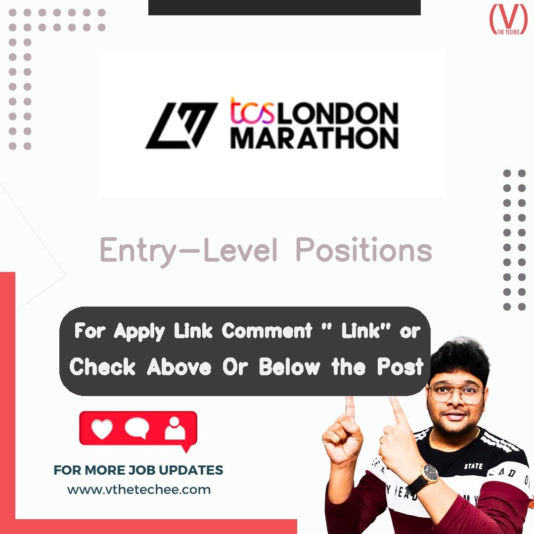 TCS hiring poster vthetecheejobs