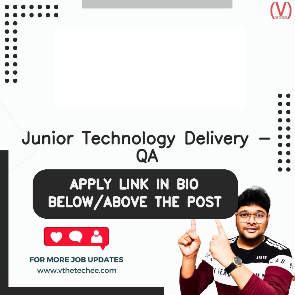 Junior Technology Delivery - QA at Capco, a Wipro company