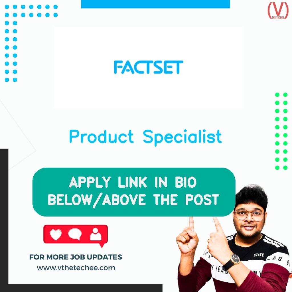 Product Specialist at FactSet