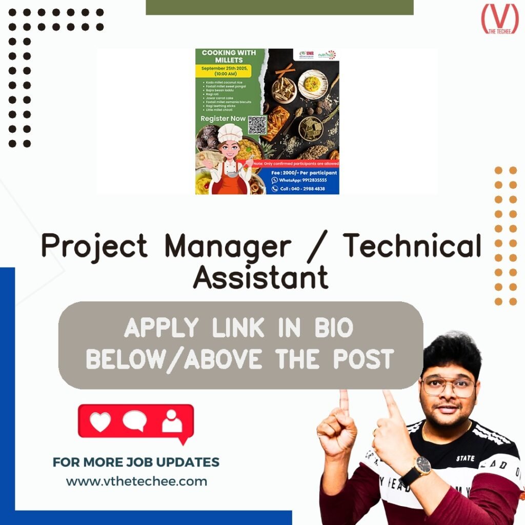 Project Manager / Technical Assistant at Nutrihub Technology Business Incubator