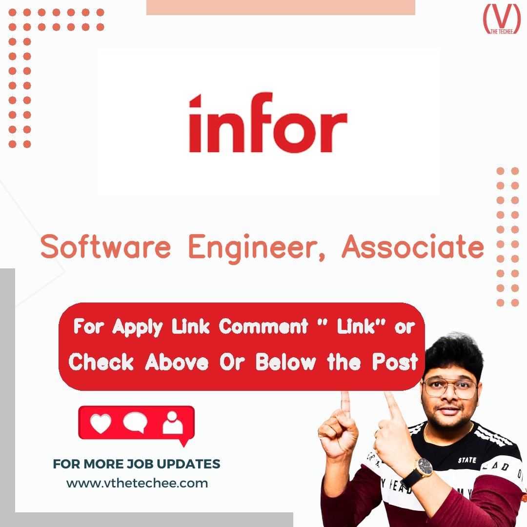 Infor hiring poster vthetecheejobs