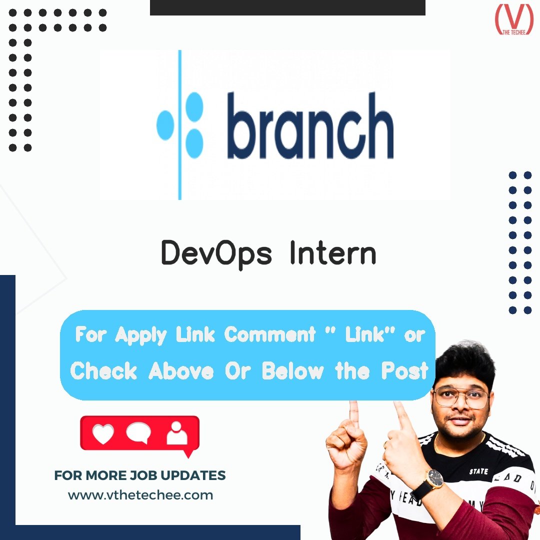 Branch International hiring poster vthetecheejobs