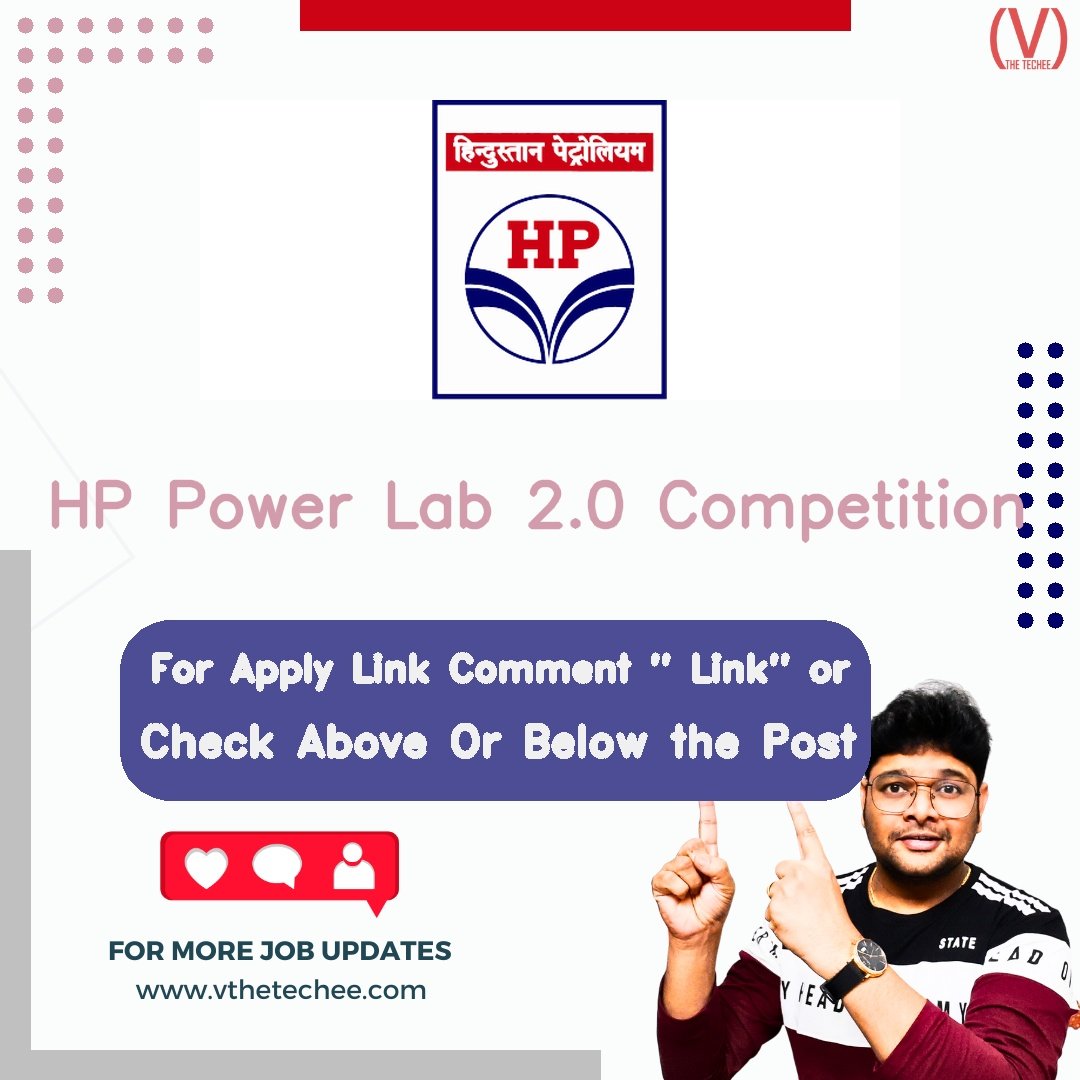 Hindustan Petroleum Corporation Ltd (HPCL) hiring poster vthetecheejobs