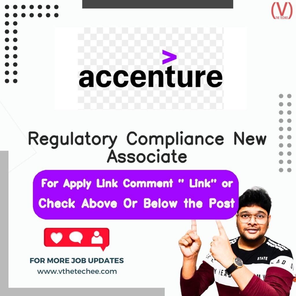 Regulatory Compliance New Associate at Accenture